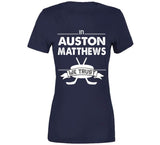 Auston Matthews We Trust Toronto Hockey Fan T Shirt - theSixTshirts