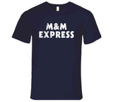 M And M Express Matthews And Marner Toronto Hockey Fan Distressed T Shirt