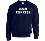 M And M Express Matthews And Marner Toronto Hockey Fan Distressed T Shirt