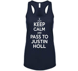 Justin Holl Keep Calm Pass To Toronto Hockey Fan T Shirt - theSixTshirts
