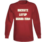 Kawhi Leonard Buckets Layup Board Man Toronto Basketball Fan T Shirt - theSixTshirts