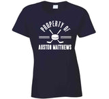Auston Matthews Property Of Toronto Hockey Fan T Shirt - theSixTshirts
