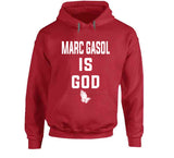 Marc Gasol Is God Toronto Basketball Fan T Shirt - theSixTshirts