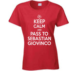 Sebastian Giovinco Keep Calm Toronto Soccer Fan T Shirt