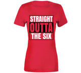 Straight Outta The Six Toronto Basketball Fan T Shirt