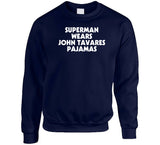 John Tavares Superman Pajamas Toronto Hockey Fan V2 T Shirt