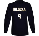 Serge Ibaka Iblocka 9 Distressed Toronto Basketball T Shirt