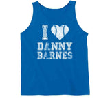 Danny Barnes I Heart Toronto Baseball Fan T Shirt - theSixTshirts