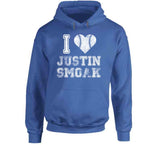 Justin Smoak I Heart Toronto Baseball Fan T Shirt - theSixTshirts