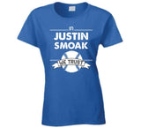Justin Smoak We Trust Toronto Baseball T Shirt - theSixTshirts