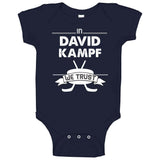 David Kampf We Trust Toronto Hockey Fan T Shirt