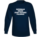 John Tavares Superman Pajamas Toronto Hockey Fan V2 T Shirt
