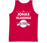 Jonas Valanciunas We Trust Toronto Basketball Fan T Shirt - theSixTshirts