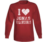Jonas Valanciunas I Heart Toronto Basketball Fan T Shirt - theSixTshirts