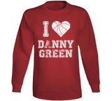 Danny Green I Heart Toronto Basketball Fan T Shirt - theSixTshirts