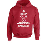 OG Anunoby Keep Calm Handle Toronto Basketball Fan T Shirt - theSixTshirts