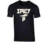 Pascal Siakam Spicy P Distressed Toronto Basketball T Shirt