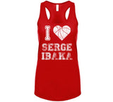 Serge Ibaka I Heart Toronto Basketball Fan T Shirt