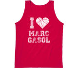 Marc Gasol I Heart Toronto Basketball Fan T Shirt - theSixTshirts