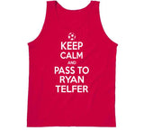 Ryan Telfer Keep Calm Toronto Soccer Fan T Shirt