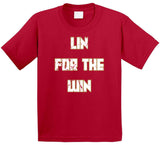 Jeremy Lin For The Win Distressed Toronto Basketball Fan T Shirt - theSixTshirts
