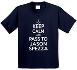 Jason Spezza Keep Calm Pass To Toronto Hockey Fan T Shirt