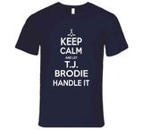 T.J. Brodie Keep Calm Toronto Hockey Fan T Shirt