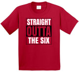 Straight Outta The Six Toronto Basketball Fan T Shirt