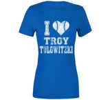 Troy Tulowitzki I Heart Toronto Baseball Fan T Shirt