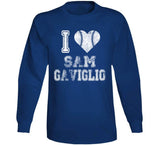 Sam Gaviglio I Heart Toronto Baseball Fan T Shirt