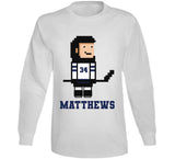 Auston Matthews 8 Bit Retro Toronto Hockey Fan T Shirt