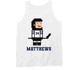 Auston Matthews 8 Bit Retro Toronto Hockey Fan T Shirt