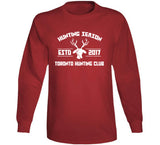 Hunting Season Toronto Hunting Club Toronto Basketball T Shirt - theSixTshirts