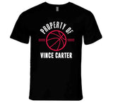 Vince Carter Property Of Toronto Basketball Fan T Shirt