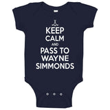 Wayne Simmonds Keep Calm Pass To Toronto Hockey Fan T Shirt