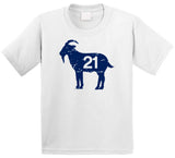 Borje Salming 21 Goat Distressed Toronto Hockey Fan T Shirt - theSixTshirts