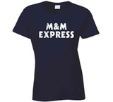 M And M Express Matthews And Marner Toronto Hockey Fan Distressed T Shirt