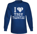 Troy Tulowitzki I Heart Toronto Baseball Fan T Shirt