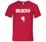 Serge Ibaka Iblocka 9 Distressed Toronto Basketball Fan T Shirt