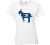 Carlos Delgado 21 Goat Distressed Toronto Baseball Fan T Shirt - theSixTshirts