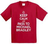 Michael Bradley Keep Calm Toronto Soccer Fan T Shirt - theSixTshirts