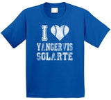 Yangervis Solarte I Heart Toronto Baseball Fan T Shirt