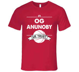 OG Anunoby We Trust Toronto Basketball Fan T Shirt - theSixTshirts