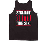 Straight Outta The Six Toronto Basketball T Shirt