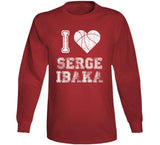 Serge Ibaka I Heart Toronto Basketball Fan T Shirt
