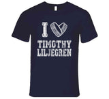 Timothy Liljegren I Heart Toronto Hockey Fan T Shirt
