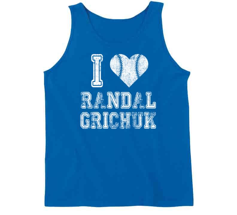 Randal Grichuk I Heart Toronto Baseball Fan T Shirt – theSixTshirts