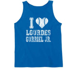 Lourdes Gurriel Jr I Heart Toronto Baseball Fan T Shirt - theSixTshirts