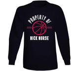 Nick Nurse Property Of Toronto Basketball Fan T Shirt - theSixTshirts