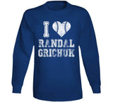 Randal Grichuk I Heart Toronto Baseball Fan T Shirt